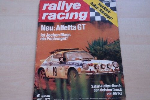 Rallye racing 1974 - racing, 06/1974