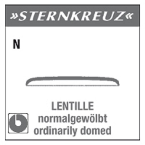 Uhrenglas sternkreuz - uhrenglas,