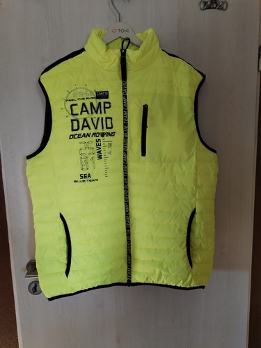 Camp david weste xxl - xxl, neongelb