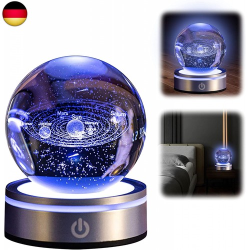 Planeten kristallkugel - 3d,