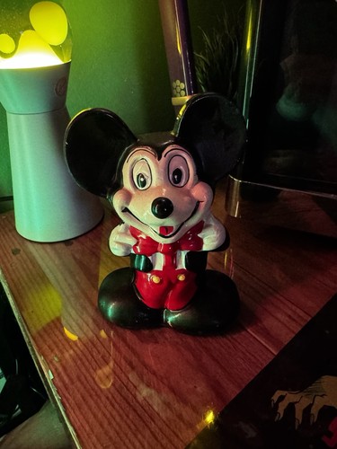 Vintage mickey mouse money box - mickey,