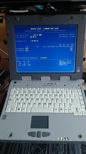 Itronix ix260 laptop retro - xp,