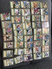 One Piece Sammelkarten / Trading Cards / 36 ⭐️Stück ⭐️ 2 Holokarten