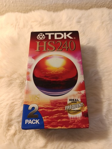 Tdk hs240 vhs - tdk, leer