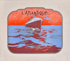 Reiseposter L' Atlantique