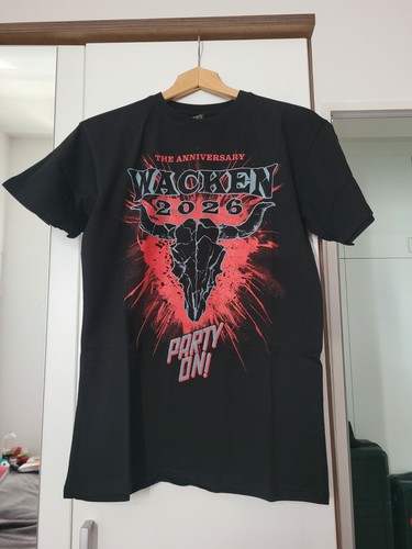 Wacken 2026 shirt - t-shirt, größe