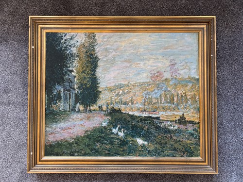 Claude monet seineböschung - claude,