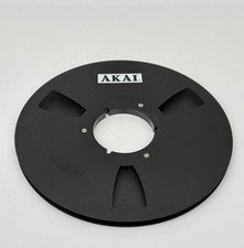 AKAI 26,5 cm Aluminium Spule / Reel Black Schwarz