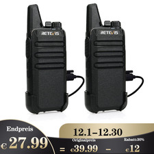Retevis RT622 PMR446 Walkie