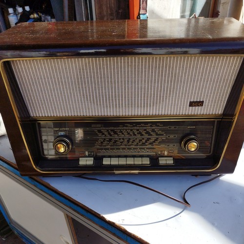 Mid century röhrenradio aeg - mid,