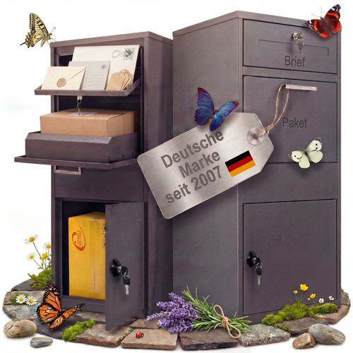 Briefkasten paketfach - briefkasten, &