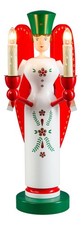 Weihnachtsfiguren  Engel el. Beleuchtet Höhe 32cm NEU Holzfigur Traditionsfigur