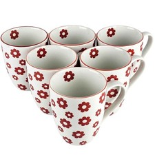 6 Cappuccino Tassen Set