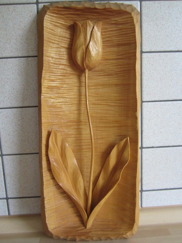 Tolles geschnitztes wandbild - geschnitztes,