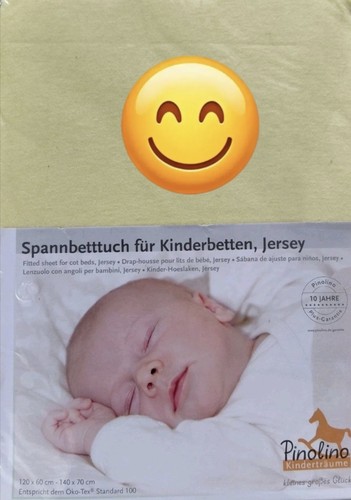 Spannbetttuch jersey pinolino - jersey,