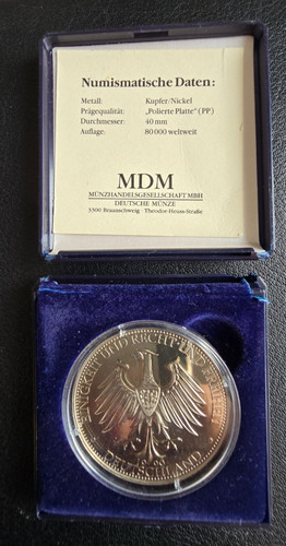 Medaille 1990 deutschland - 1990,