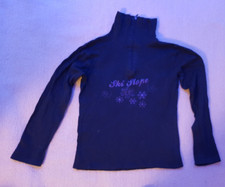 Kinder Ski Pullover  Schwarz von  Pocopiano Gr. 140