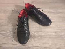 Schuhe Leder Kommunion Schwarz