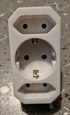 3fach Mehrfachstecker für Steckdose - Dreifachstecker, Steckdosenadapter