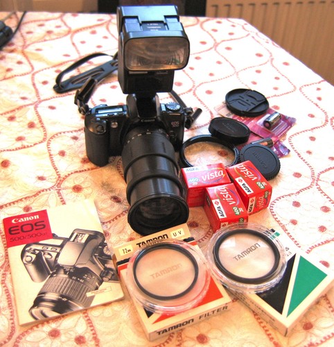 Canon eos 500 slr - canon, m.
