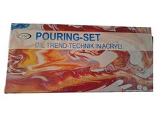 CPM Pouring-Set Acrylfarben Künstlerfarbe Malset Mehrfarbig 1000ml