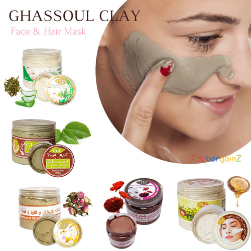 Rhassoul ton gesichtsmaske - ton,