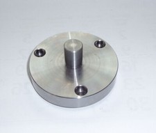 Dreibacken Futterflansch D80mm, 16mm Aufnahme z.B. für Deckel Fräsm. (NEU)
