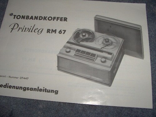 Bedienungsanleitung privileg - bedienungsanleitung,