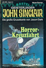 John Sinclair 1. Aufl. Heft 51 Jason Dark " Horror - Kreuzfahrt " ca. 1977