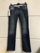 Mavi Damen Jeans Olivia Low-Rise, Straight Leg Dunkel Blau W25 L32