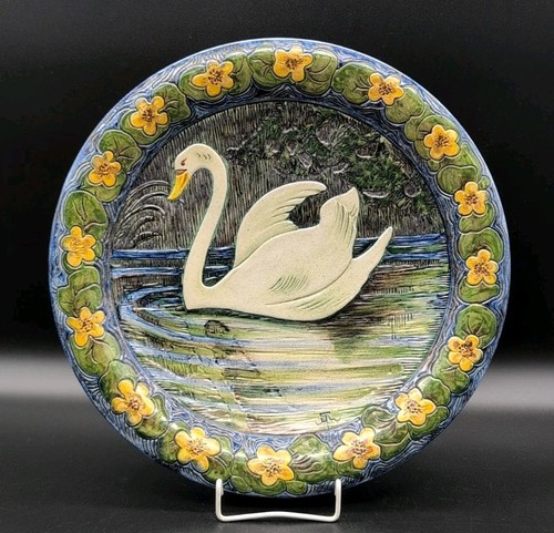 Wandteller teller schwan - wandteller,