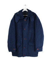 Trussardi Mantel Blau L Herren
