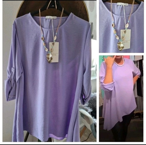Bluse tunika asymmetrischer - tunika,