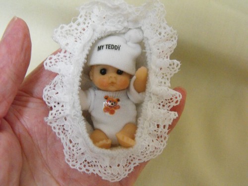 Ooak puppenhaus miniatur baby - ooak,
