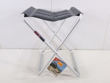 Crespo Deluxe AL/302-DL Hocker anthrazit Campinghocker Klapphocker