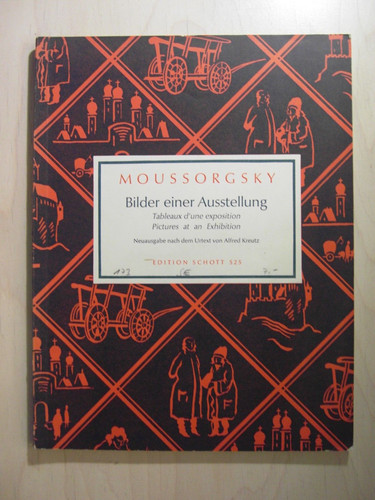 Alte notenhefte moussorgsky - alte,