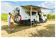 Fiamma F80s 370 Dachmarkise, Auszug 2,5 m, Polarweiß, Tuch Royal Grey