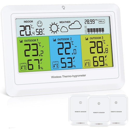 Wetterstation mit - , 3