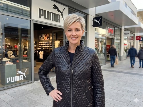 Puma nylonjacke steppjacke - puma,