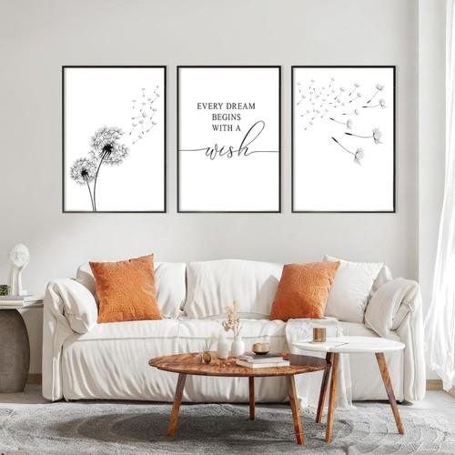 Leinwandbild 3er set - 3er,