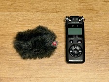 TASCAM DR-05 Field Recorder mobiles Aufnahmegerät Stereo inkl. Rycote Windschutz