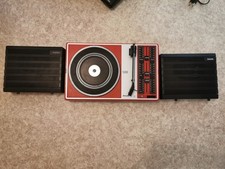 Schallplattenspieler von Philipps mit 2 Boxen von 1970