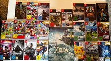 *21x Nintendo Switch Spiele & Lösungsbuch*