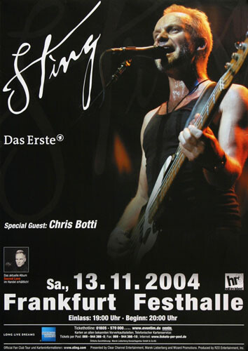 Sting live at - -,
