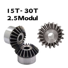 2.5 Modul Kegelräder 15 - 30