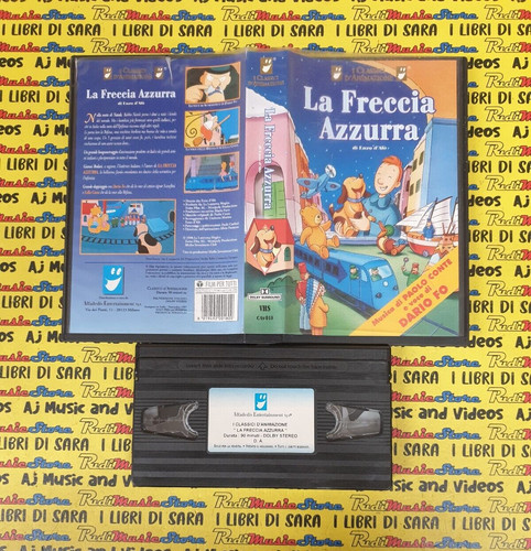 Vhs film der blaue pfeil - vhs,