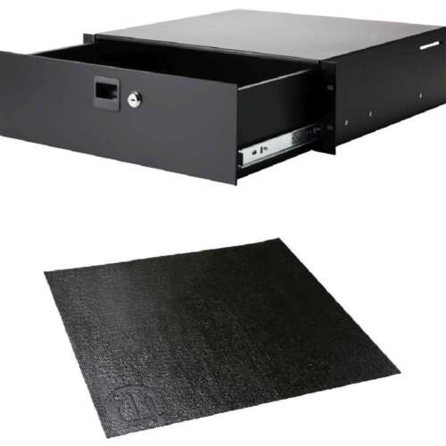 Alu rackschublade mit - he,