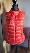 Weste Daunenweste orange