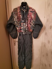 RARITÄT! Skioverall von ACTIVE SWISS DESIGN, Vintage ORIGINAL 90er Jahre Gr. :38