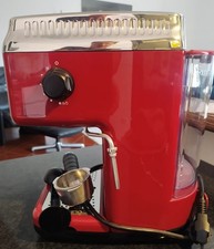 Russell Hopps Retro Espressomaschine, 15bar, Milchdüse, neuwertig